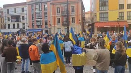Protests Supporting Ukraine Across Europe Ahead Of Russian Invasion’s 3rd Anniversary 2