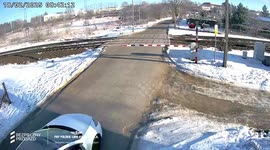Poland: Driver Smashes into Train in Shocking Świebodzin Collision