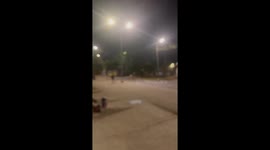 Rollerblader Faceplants Over Small Obstacle