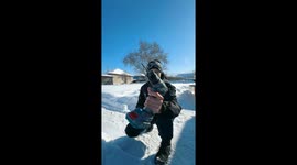 Rider tests homemade ice spikes on motorcycle, racks up 6 million views