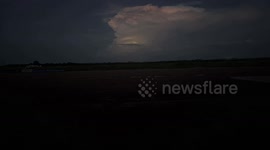 Powerful Storm Rolls In