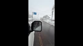 Japan’s Ingenious Snow Solution: Warm Water Sprinklers Melt Snow on Roads