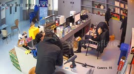 Puppy pursuit: Young girl's unexpected dash in local shop