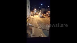 Palestine: Withdrawal of the Israeli forces from the town of Qabatiya, south of Jenin