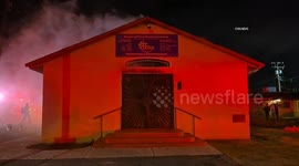 US, Bakersfield: Bakersfield Kingdom and Grace Ministries Structure Fire