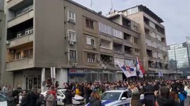 Serbia: Students start protest march from Kragujevac to Niš