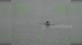 Coast Guard rescued three boaters from capsized vessel in Florida