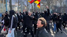 Germany: Tensions Flare as Protesters Block Neo-Nazi Rally in Berlin