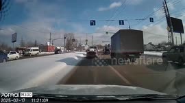 Toyota smashes into other vehicle after owner decides to teach girlfriend to drive