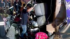 Bus overturns killing 17 passengers and injuring 40 others in Thailand