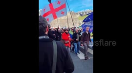 Protests Supporting Ukraine Across Europe Ahead Of Russian Invasion’s 3rd Anniversary 7