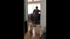 Mum tries to balance on kid's segway and it goes hilariously wrong