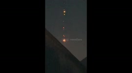 Explosions heard after unidentified kamikaze UAV shot down in Gomel, Belarus