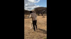Man shares heartwarming bond with lions in Kilimanjaro, Tanzania