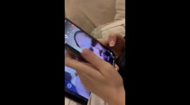 Woman pranks her mom with a video call featuring a random man in London, England, UK