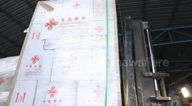 Gaza Strip: Chinese humanitarian aid reach Palestinians in Gaza