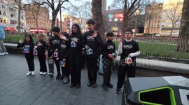 Mayor of London to switch on London's Ramadan lights in London, England.