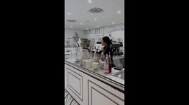 Artistic Restaurant Is Rendered Down