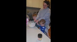 Mom Accidentally Covers Son In Sugar