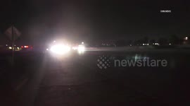 US, Los Angeles: El Monte Big Rig Pursuit Part 5