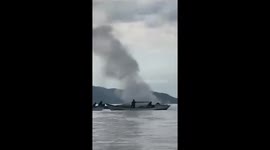 Six tourists injured when speedboat catches fire in Indonesia