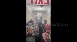 US: Pro-Palestine Protesters Occupy Milbank Hall At Barnard College 3