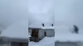 Türkiye: Heavy Snowfall Covers Artvin, Turkey