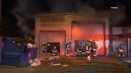 US, Phoenix: Phoenix Devonshire Avenue Storage Building Fire