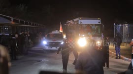 Gaza Strip: 445 Palestinian prisoners released by Israel arrive in southern Gaza