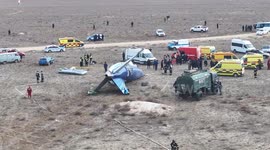 Passenger Plane Crashed in Kazakhstan