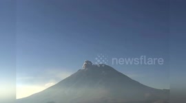 Mexico: Popocatepetl Volcano Unleashes Fury with Explosive Activity and Ash Rain