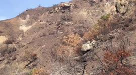 Boulder blast rattles Topanga Canyon in California