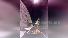 US: Spaceship Stuns with Jaw-Dropping Moon Close-Up