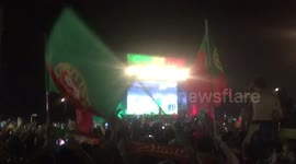 Portugal fans in Lisbon