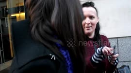 Fans meeting Christina Perri in Dublin