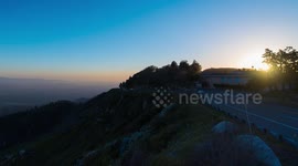4K Time Lapse - Rim of the World Sunset - Lake Arrowhead, CA, USA