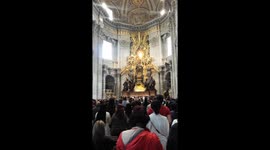Prayers at the Vatican in Rome