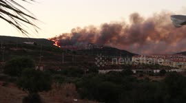 #IFLaLinea AdSM houses about to be burning (1080p)