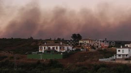 #IFLaLinea After the flames reach the area, afternoon (1080p)