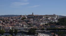 People visiting the mummified corpse of the Queen Saint in Coimbra Portugal