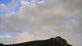 COOL Rollinsville Colorado Sunset Elevation 8,474 Time Lapse Short