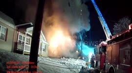 20141127 - 2nd alarm Arson West Saylor Str., Atlas, Pa