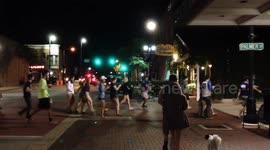 Hundreds of Pokemon Go players search for a Snorlax at 1am