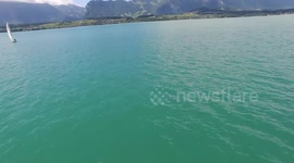 Thunersee / Lake Thun - Switzerland - Drone footage in 4K or HD