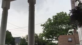 Severe lightning and thunderstorm