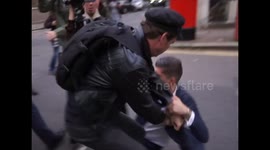 Fight breaks out near Boris Johnson's house