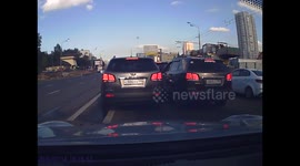 Discourteous driving sparks road rage in Russia