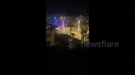 West Bank: Moments when the Israeli forces storm the city of Salfit, in central West Bank