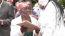 Zimbabwean cataract patients regain sight through