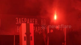 Bulgaria: Far-right activists - Lukovmarch 2025